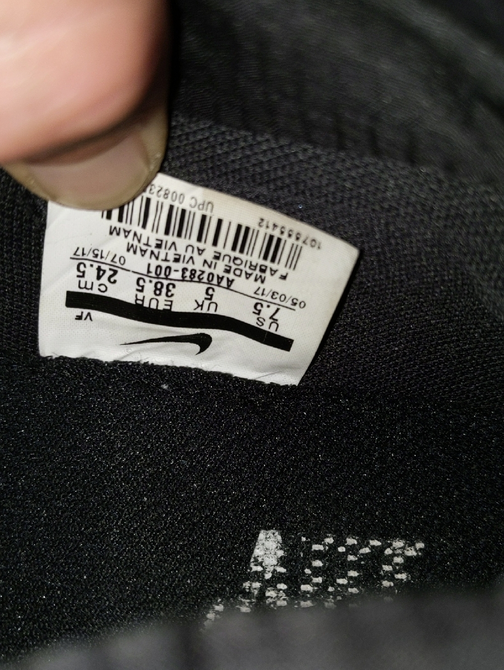 Nike Lunar Force 1 Duckboots Women's Sz 7.5, Black, Excellent Condition, No Box - Picture 8 of 8